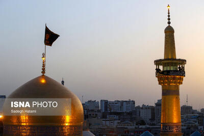 مراسم مقتل خوانی در رواق امام خمینی(ره) حرم مطهر رضوی