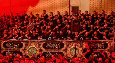عزاداری سنتی حسن حسین در بیدخت + تصاویر