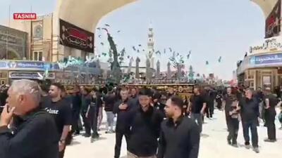اجتماع منتظران ظهور در مسجد جمکران + فیلم