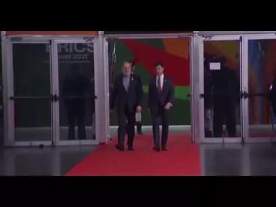 ورود عراقچی به محل اجلاس سران کشورهای عضو بریکس در ریودوژانیرو