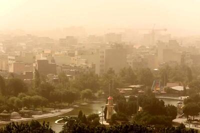 کیفیت هوای تهران بنفش شد