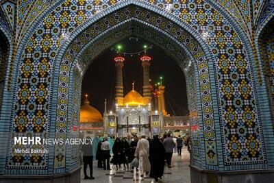 عزاداری شب عاشورای حسینی در قم
