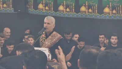 سینه زنی سنتی در حسینیه امیرالمومنین (ع) گناوه