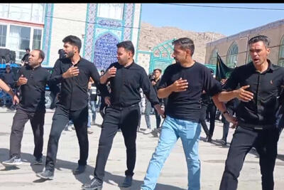 آئین سنتی عزاداری «حسن حسین» در شهرستان کوهسرخ