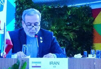 عراقچی: ایران راه‌حل عادلانه برای فلسطین را برگزاری همه‌پرسی با مشارکت همه ساکنان اصلی آن می‌داند