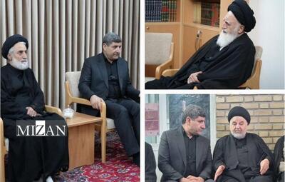 معاون فرهنگی و اجتماعی معاون اول رئیس‌جمهور با علما و مراجع عظام تقلید دیدار کرد