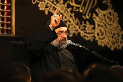 نوحه‌خوانی محمود کریمی در محرم ۱۴۰۴/ ببینید