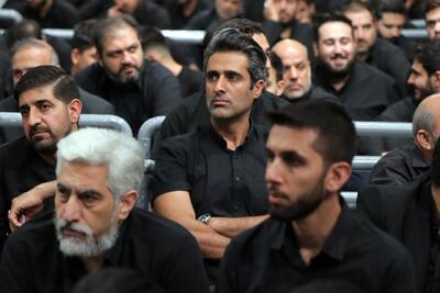 جواد قارایی در مراسم شام غریبان