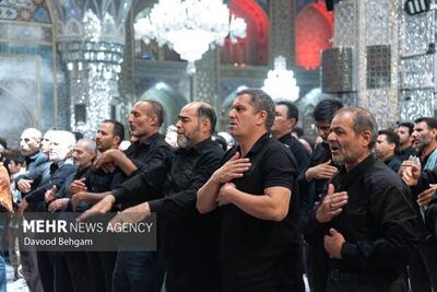 مقتل‌خوانی روز عاشورا در حرم مطهر امام رضا(ع)