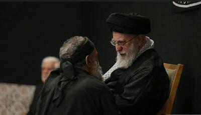 ادامه شعر مداحی محمود کریمی در محضر رهبری، شنیدنی تر است