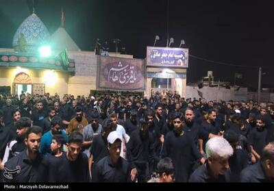 حضور پرشور عزاداران در تجمع عاشورایی بندرلنگه - تسنیم