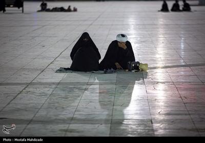 مراسم احیای شب عاشورا در مسجد جمکران- عکس صفحه استان تسنیم | Tasnim
