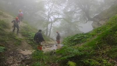 نجات دو مفقودی در ارتفاعات شصت‌کلا گرگان
