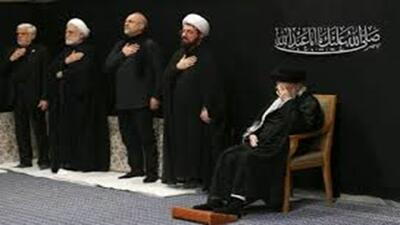 واکنش مردم به حضور رهبر انقلاب در حسینیه امام خمینی (ره) در شب عاشورا + فیلم