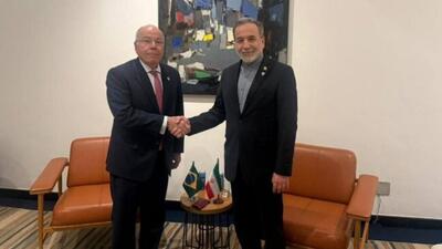 عراقچی با همتای برزیلی دیدار کرد