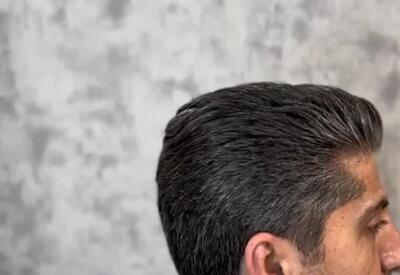مدل موی کلاسیک مردانه فقط با قیچی / آموزش ساده و قدم به قدم