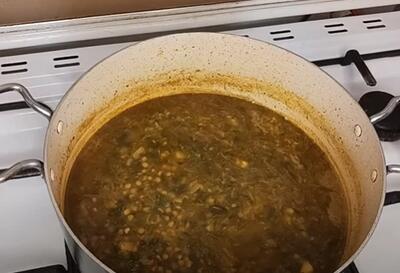 طرز تهیه عدسی اسفناج ترکیبی مقوی و خوش عطر