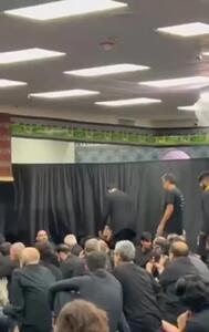 حضور زهران ممدانی نامزد شیعه شهرداری نیویورک در مراسم عاشورا