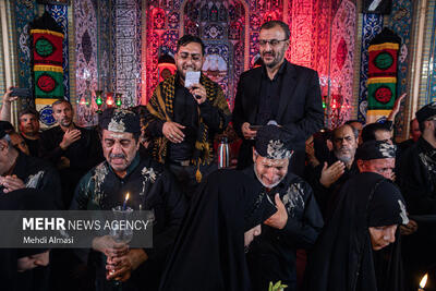 شام غریبان سید و سالار شهیدان در حسینیه اعظم زنجان