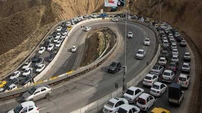 وضعیت تردد در جاده های کشور