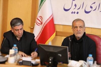 پزشکیان: دولت از هیچ تلاشی برای اتمام راه‌ آهن اردبیل دریغ نمی‌کند