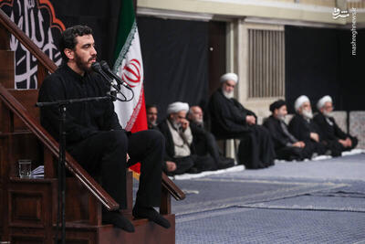 فیلم/ نوحه‌خوانی مهدی رسولی در حسینیه امام خمینی(ره)