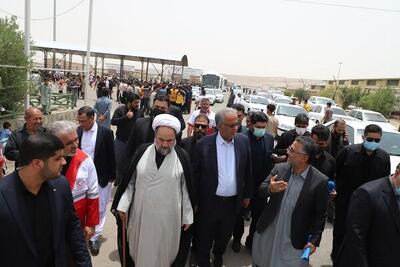 بررسی و بازدید میدانی امام جمعه زاهدان از روند خروج اتباع افغانستانی