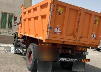 توقیف کامیون حامل سوخت قاچاق در شهرستان جاسک