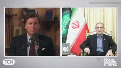 فیلم گفتگوی مشروح پزشکیان با مجری امریکایی نزدیک به ترامپ