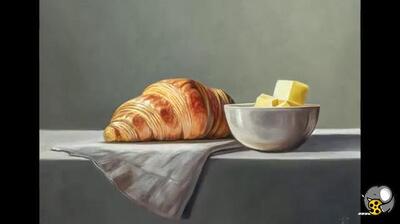 این نقاشی ممکن است شما را گرسنه کند