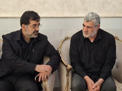 دیدار استاندار قم با خانواده شهدای تجاوزرژیم صهیونیستی 