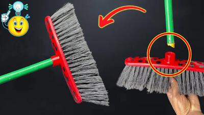 تعمیر جاروی شکسته با PVC: راه حلی ساده و کم هزینه