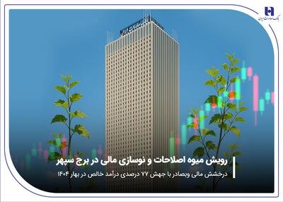 درخشش مالی «وبصادر» با جهش ۷۷ درصدی درآمد خالص در بهار ۱۴۰۴ | اقتصاد24