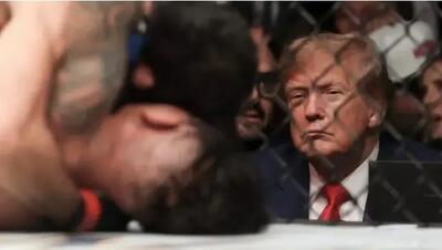 نمایش ترامپ در UFC یک تئاتر استبدادی است