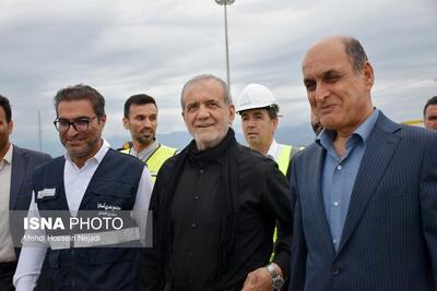 تصاویر: سفر رئیس جمهور به شهرستان مرزی آستارا
