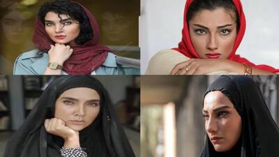 تصویر روز | چهره جذاب بازیگر نجلا محیا دهقانی و سارا رسول زاده | گلی شی