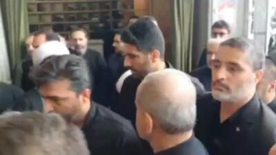 حضور پزشکیان و قالیباف در مراسم گرامیداشت فرماندهان شهید قرارگاه مرکزی خاتم الانبیاء