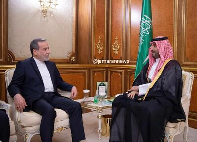 عراقچی با بن سلمان دیدار کرد + عکس و فیلم