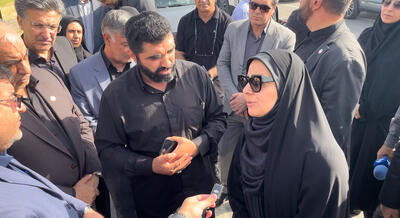 بازدید وزیر راه از محور شهرکرد- شلمزار