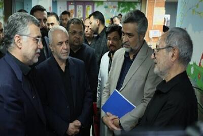 عیادت ظفرقندی و اوحدی از کودک مجروح حمله صهیونیست‌ها در تهران