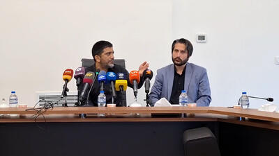 صحبت‌های دبیر در نشست خبری رونمایی از انیمیشین پسر کشتی گیر - پارس فوتبال