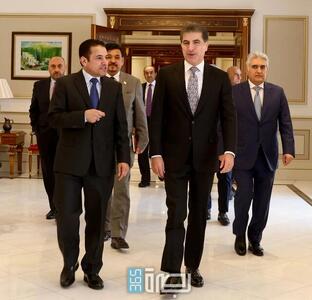 دیدار مشاور امنیتی ملی عراق و اقلیم کردستان در اربیل
