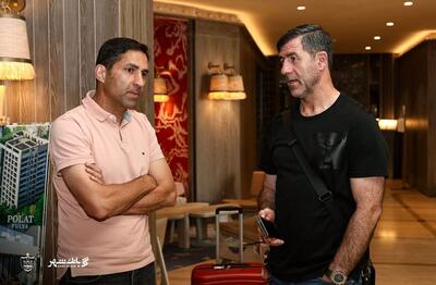 اولین تصاویر از حضور وحید هاشمیان در اردوی پرسپولیس
