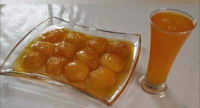 طرز تهیه مربای زردآلو تبریزی با شیره زردآلو