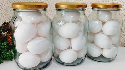 روشی طبیعی برای نگهداری از تخم مرغ ها بدون نیاز به یخچال / تخم مرغ ها تا ماهها سالم میماند
