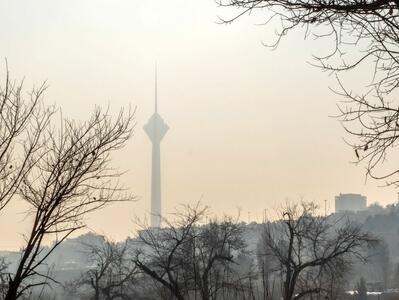 تداوم آلودگی هوا در تهران با شاخص کیفیت ۱۰۰ / گروههای حساس مراقب باشند