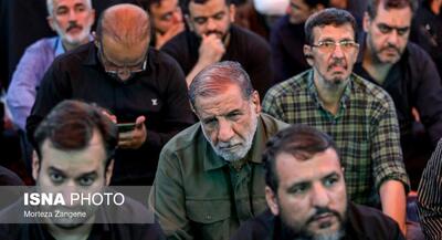 چهره‌ها در مراسم بزرگداشت شهید سپهبد باقری | جهان نیوز