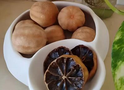 طرز تهیه لیمو عمانی خانگی به روش بازاری