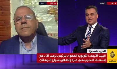 فیلم/ جدال مجری الجزیره با وزیر پیشین ارتباطات اسرائیل