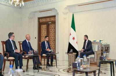 گفت‌وگوی الجولانی و فرستاده آمریکا